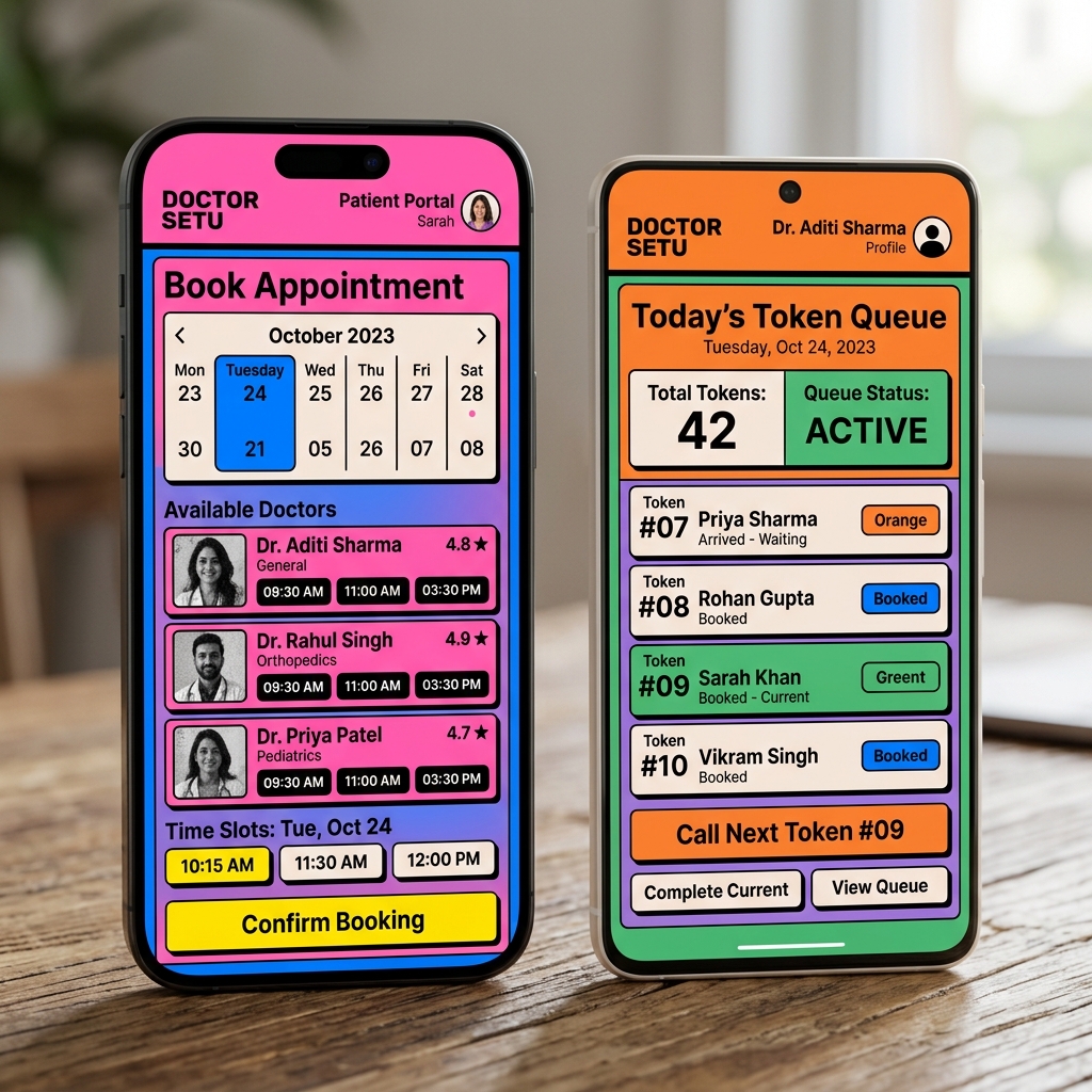 DrSetu Mobile App for Patients & Doctors